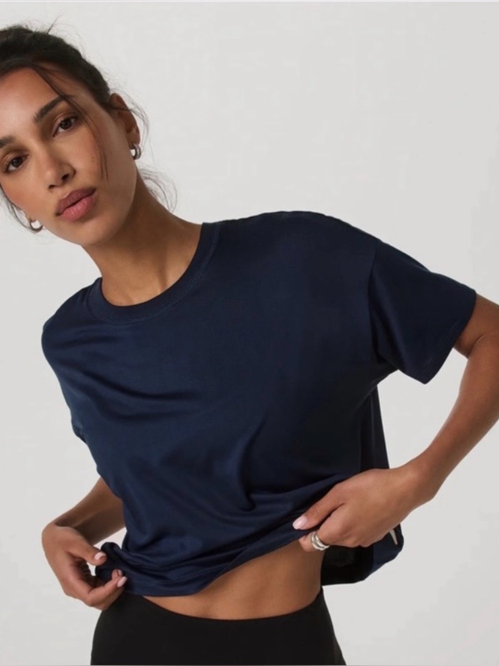 Vuori Energy Tee in Blue Coast
